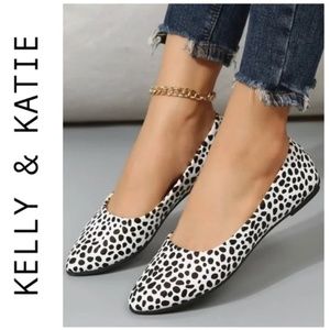 NWOT 🦋 Cute Leopard flats | size: 7
